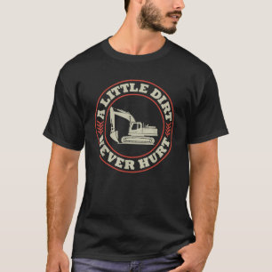 Funny Father s Day Backhoe Operator Dad s Construc T-Shirt