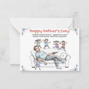 Funny Father’s Day Card - Dad Humor Greeting Card