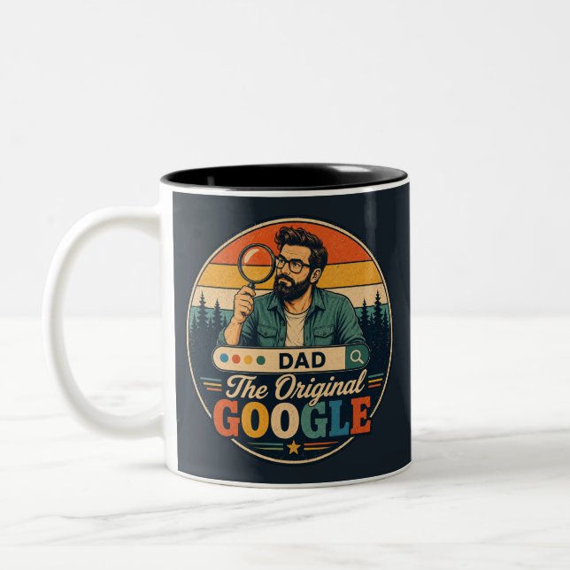 Funny Father’s Day Coffee Mug for the Dad (Left)
