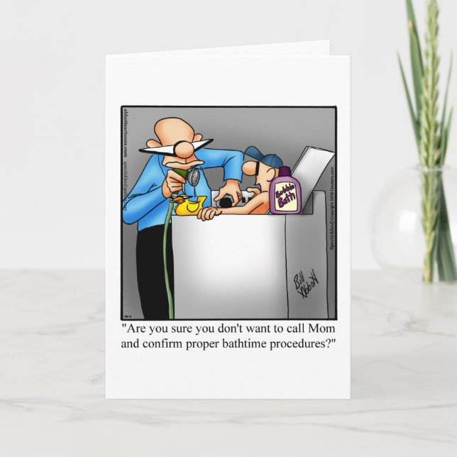 Funny Father’s Day Greeting Card (Front)