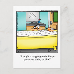 Funny Fatherhood Humour Postcard