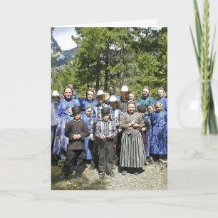 FUNNY FATHER'S DAY AMISH GREETING CARD