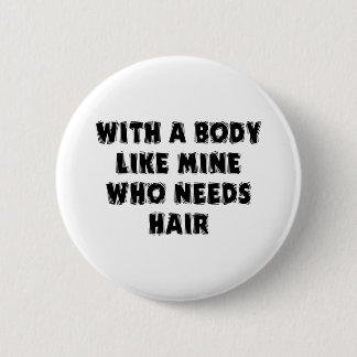 Funny Father's Day Bald Man 6 Cm Round Badge