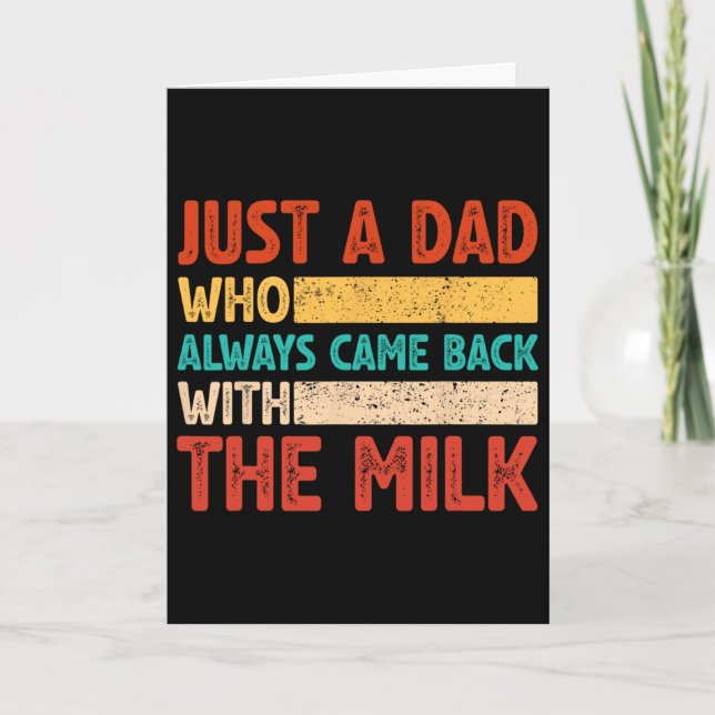 Funny Fathers Day  Card (Front)