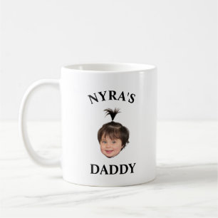 FUNNY FATHER'S DAY DAD DADDY BABY FACE Mug
