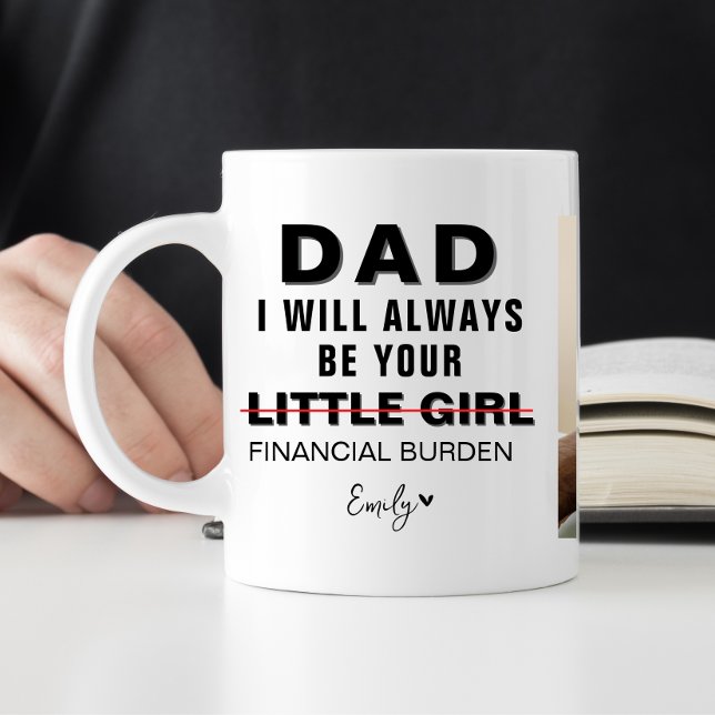 Funny Father's day-Dad | little girl Mug (Creator Uploaded)