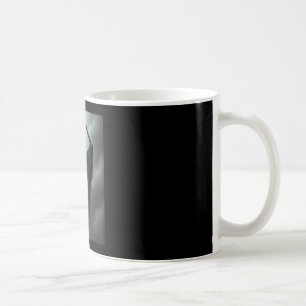 Funny fathers day ghost heart hands scary face coffee mug
