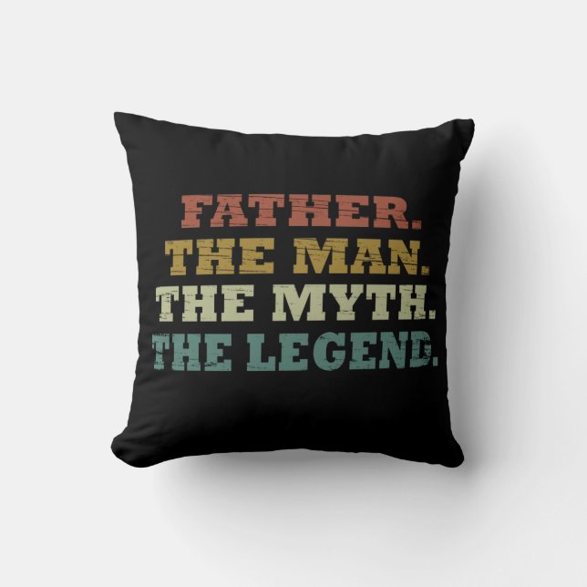 Funny Fathers Day gift Cushion (Front)