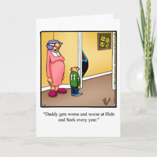 Funny Father's Day Humor Greeting Card