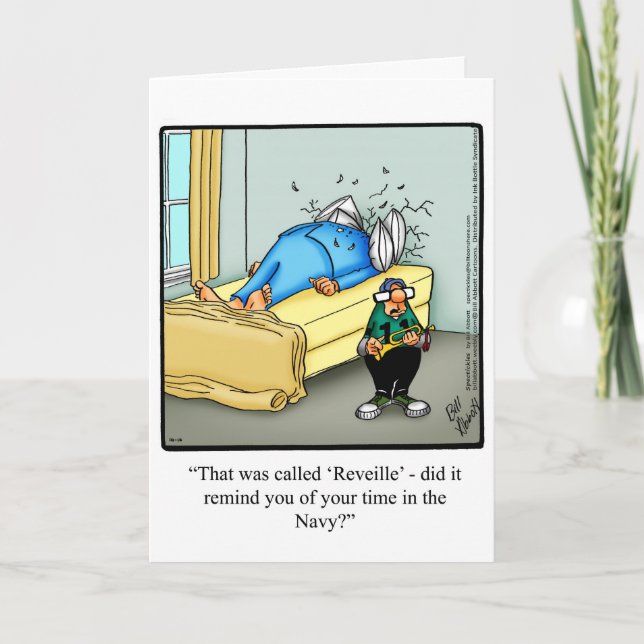 Funny Father's Day Humour Greeting Card (Front)