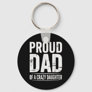 Funny Fathers Day Joke From A Daughter Key Ring