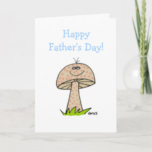 Funny Fathers Day Loveable Cartoon Fun Guy Card