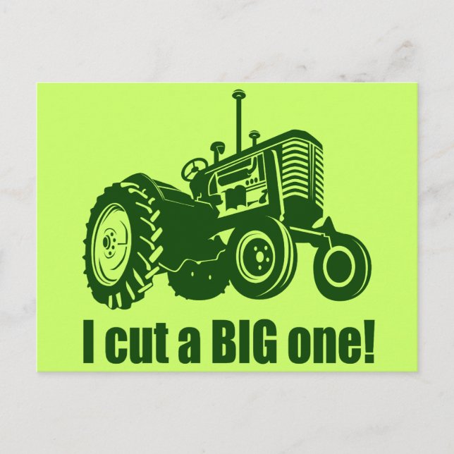 Funny Fathers Day Postcard (Front)