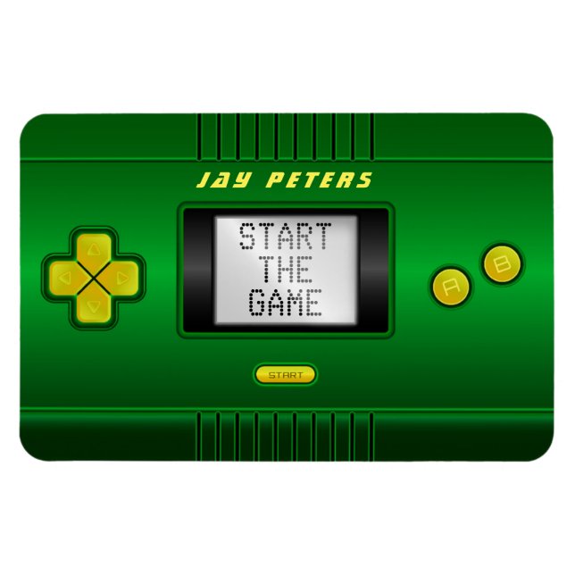 Funny faux game console retro  magnet (Horizontal)