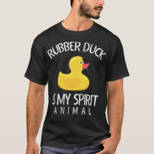 Funny Favourite Animal Rubber Duck black labradors T-Shirt