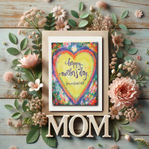 Funny Favourite Child Quote Mother’s Day Heart Card