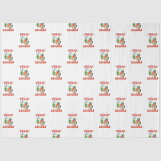 Funny Feliz Navidad Cute Christmas Chilli Tissue Paper