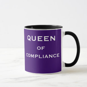 Funny Female Compliance Officer Joke Nickname Mug