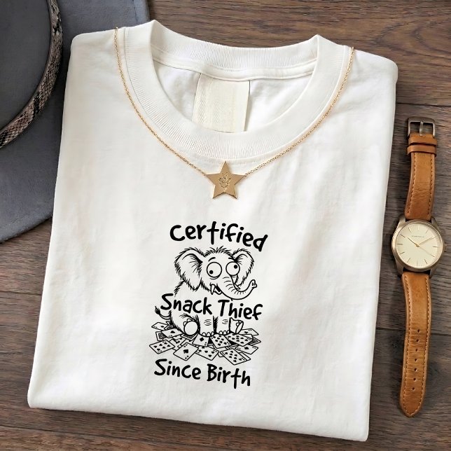 Funny Feral Elephant T-Shirt (Creator Uploaded)