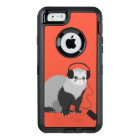 Funny Ferret Music Lover