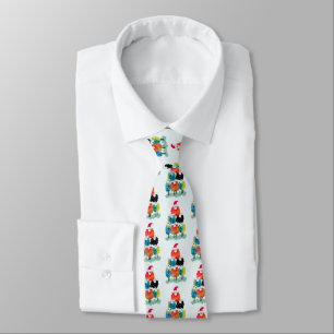 Funny & Festive Holiday Sheep  Tie