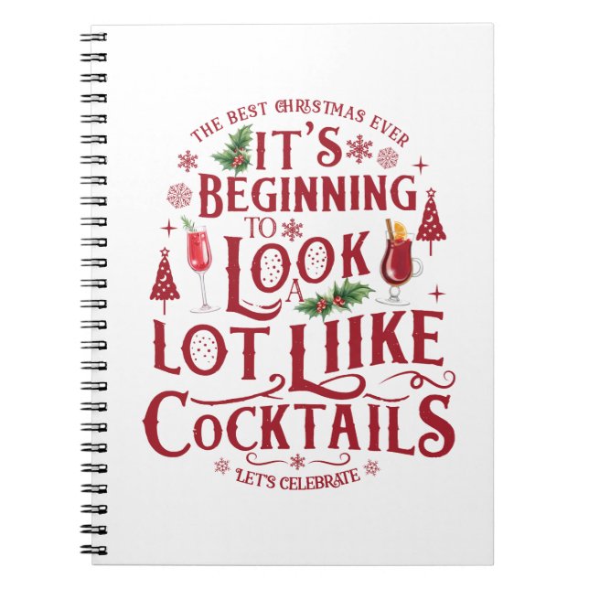 Funny Festive Notebook (Front)