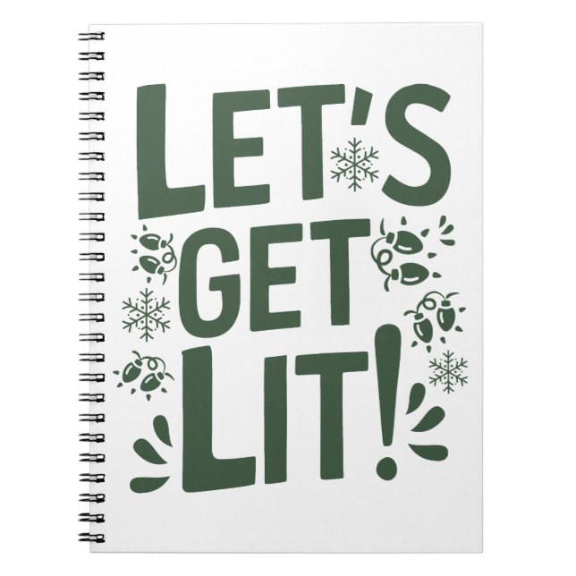 Funny Festive Notebook (Front)