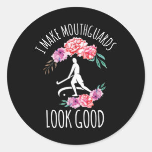 Funny Field Hockey Equipment For Women Classic Round Sticker