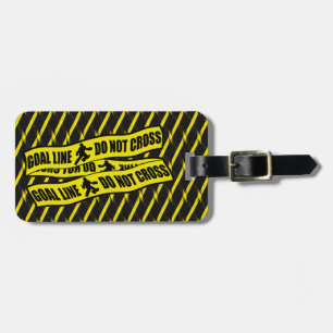 Funny Field Hockey Goalie Bag Tag