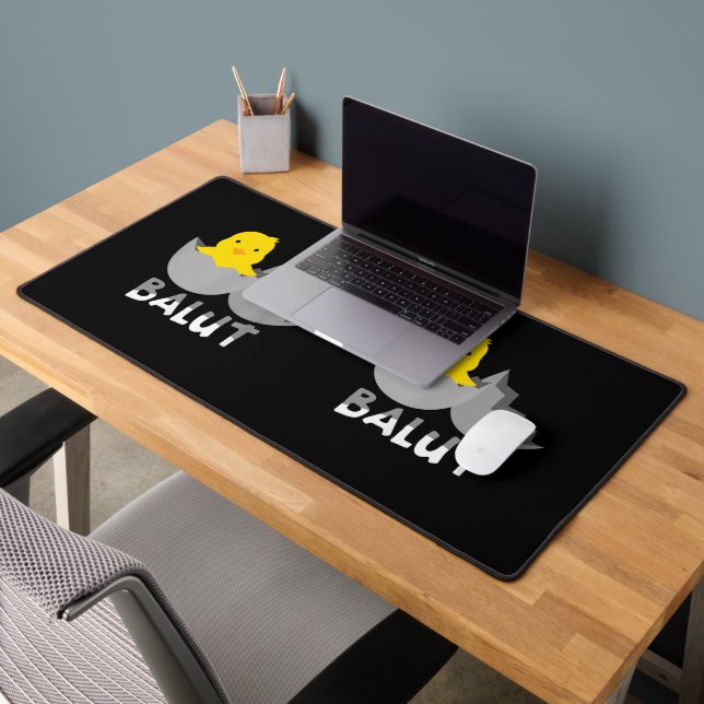 Funny Filipino Balut Desk Mat (Office 2)