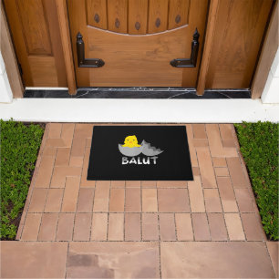 Funny Filipino Balut Doormat