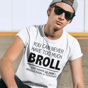 Funny Film Producer Videographer Filmmaker Joke T-Shirt