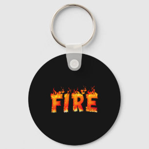 Funny Fire And Ice Costume Halloween 2024 Family M Key Ring