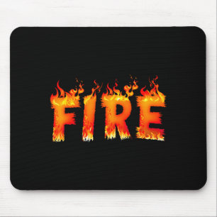 Funny Fire And Ice Costume Halloween 2024 Family M Mouse Pad