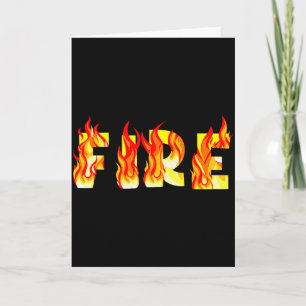 Funny Fire And Ice Fire Couple Diy Costume Hallowe Card
