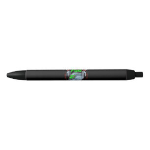 Funny FireFighter Police Office Defibrillator Black Ink Pen