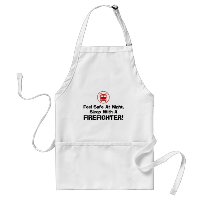 Funny Firefighter Standard Apron (Front)