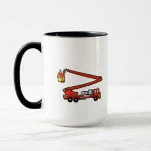 Funny Fireman Mug  Customise It!