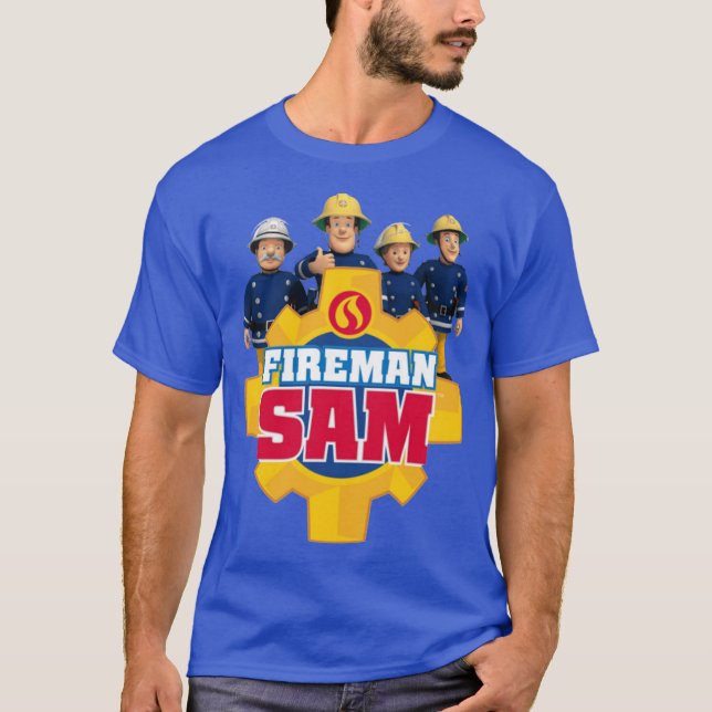 funny fireman sam friends T-Shirt (Front)