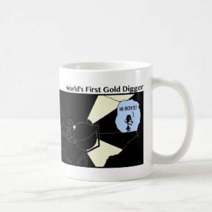 Funny First Gold Digger Stickman Mug - 119