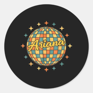 Funny First Name Personalized Name First Name For Classic Round Sticker