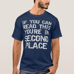 Funny First Place Racing Fast Race Winner Gift T-Shirt