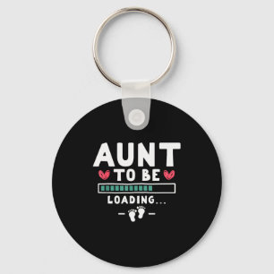 Funny First Time Pregnancy Announcement - Aunt To  Key Ring