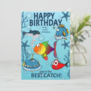 Funny Fish Birthday