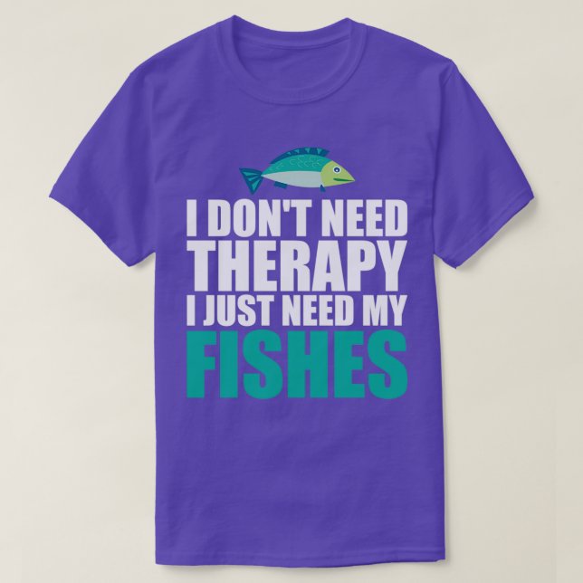 Funny Fish Design 4 T-Shirt (Design Front)