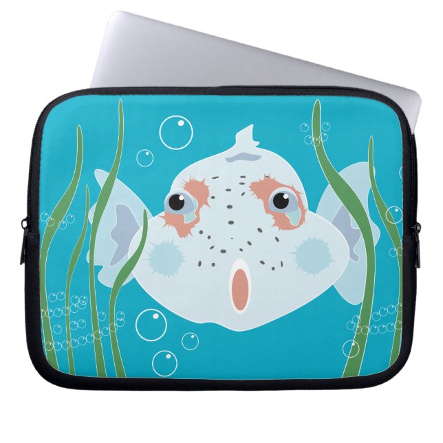Funny Fish Electronics Sleeve (Front)