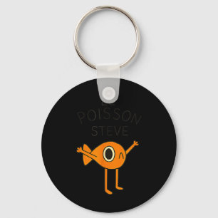 Funny Fish Le Poisson Steve For Kids Women Men  Key Ring