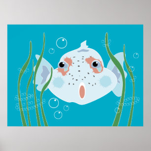 Funny Fish Poster