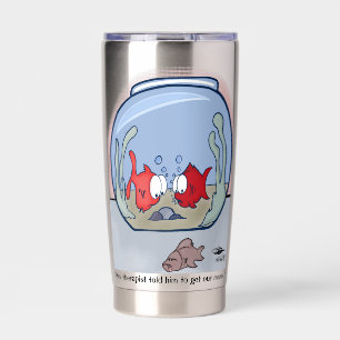 Funny Fish Story Insulated Tumbler