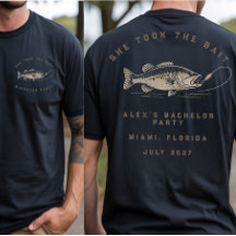 Funny Fisherman Custom Fishing Bachelor Party
